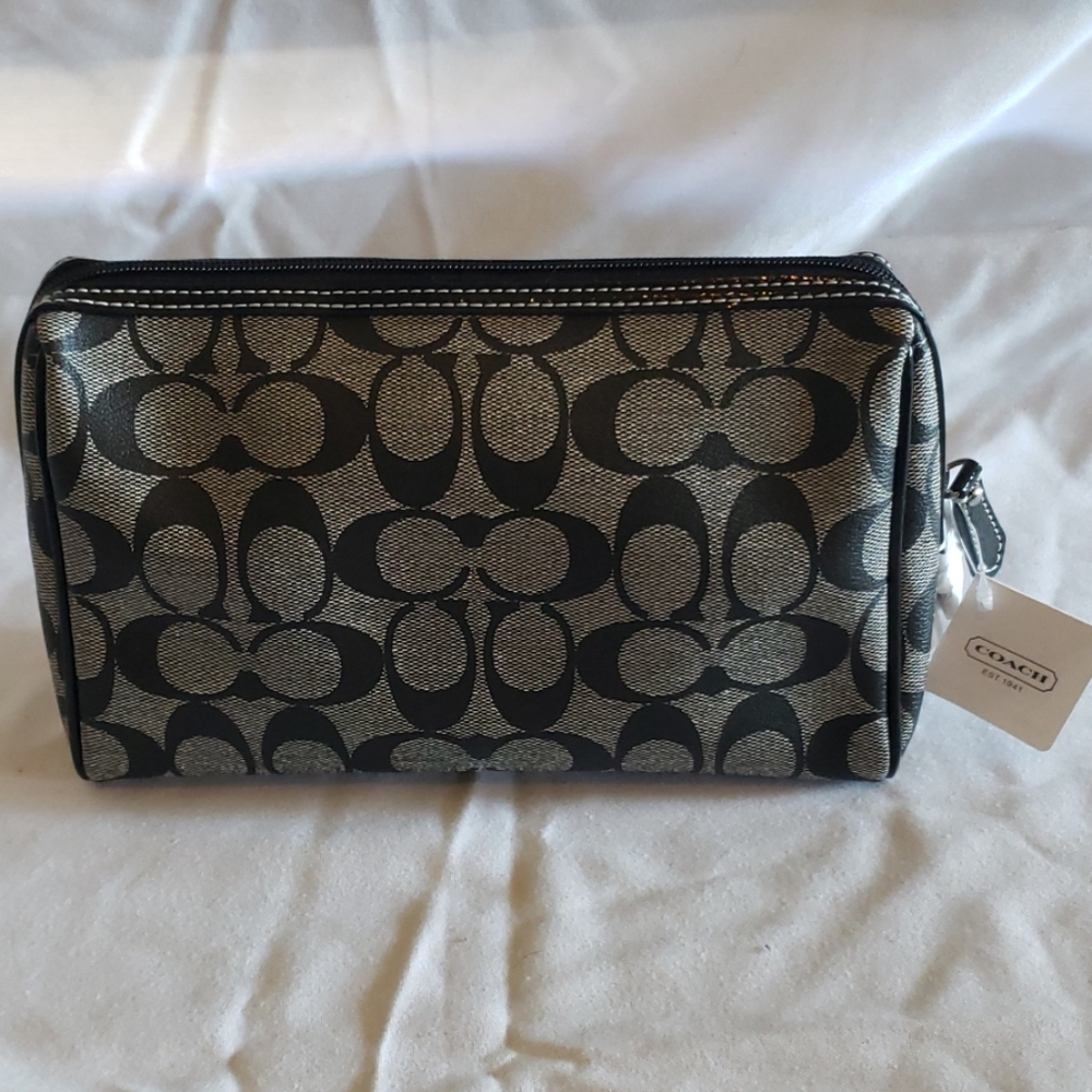 Coach cosmetic bag